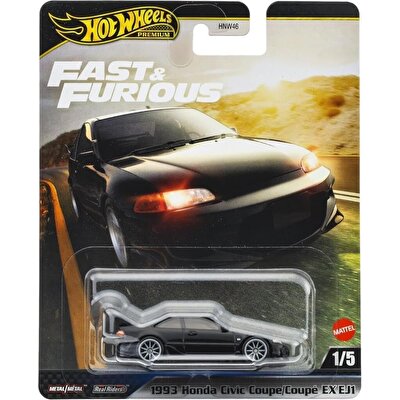 Hot Wheels Hızlı ve Öfkeli Premium Arabalar 1993 Honda Civic Coupe JBL90