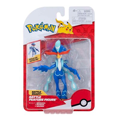 Pokemon Battle Aksi̇yon Fi̇gürler Quaquaval