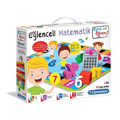 Clementoni Oyna ve Öğren Eğlenceli Matematik 64559