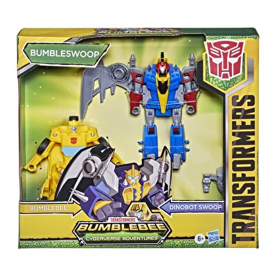 Transformers Cyberverse Roll & Combine Bumblebee-Swoop Figür F2733