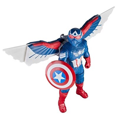 Marvel Studios Titan Hero Serisi Captain America Aksiyon Figür 22 Cm