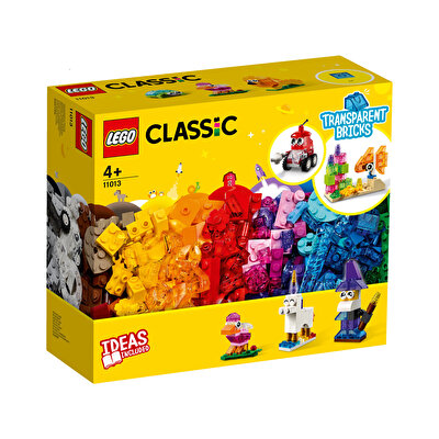 LEGO Classic Yaratıcı Şeffaf Yapım Parçaları 11013
