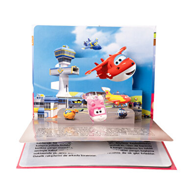 Harika Kanatlar 3D Pop Up Hikâye Kitabı Büyük Yarış