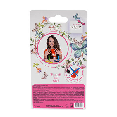 Lukky Soyulabilir Oje Açık Mavi̇ 093