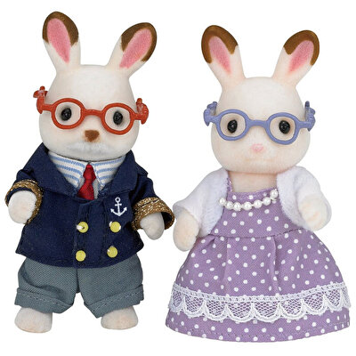 Sylvanian Families Çikolata Kulaklı Büyükanne ve Büyükbaba Seti