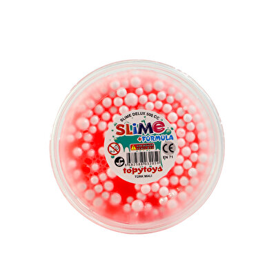 Slime Delux Büyük Köpüklü Turuncu 500 ml.