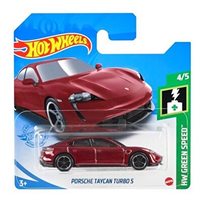 Hot Wheels Tekli Araba Porsche Taycan Turbo S GTB23