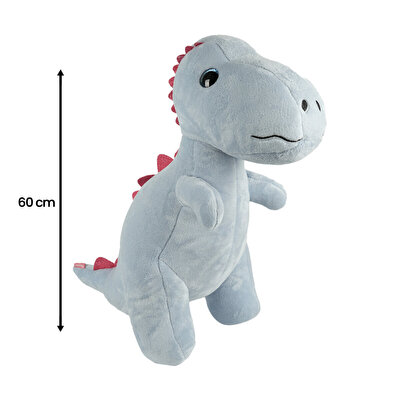 Trex 60 Cm Peluş Açık Mavi