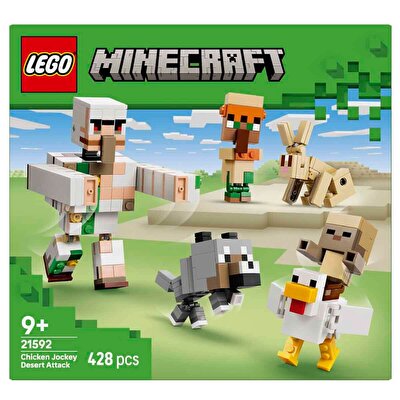 LEGO Minecraft Tavuk Jokey Çöl Saldırısı 21592