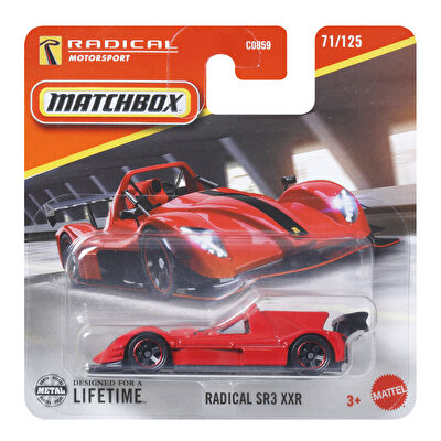 Matchbox Tekli̇ Arabalar Radical SR3 XXR JBR72
