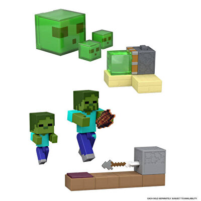 Minecraft Redstone Charged Oyun Seti Zombie Arrow Trap JKK03