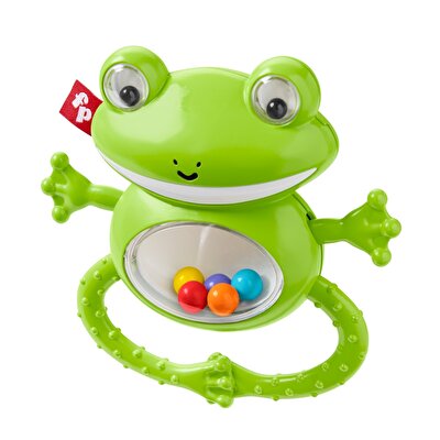 Fisher Price Sevimli Dostlar Dişlik ve Çıngıraklar Kurbağa (GGF03)