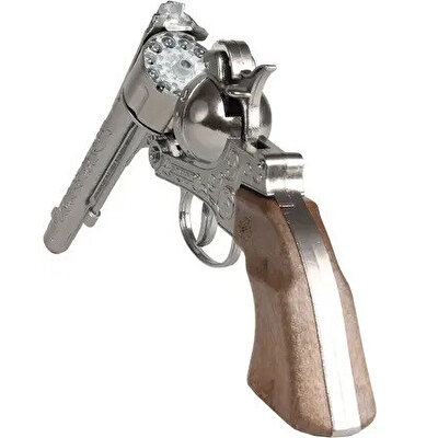 Gonher Pecos 12 Atışlı Kovboy Revolver Oyuncak Tabanca ve Kılıf Seti