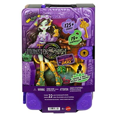 Monster High Gizemli Arkadaşlar Tatil Bebeği Jinafire Long JDR52