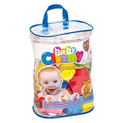 Clementoni Baby Clemmy Blok Seti 24 Parça