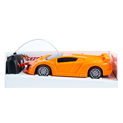 1:18 Ölçekli Şarjlı Full Fonksiyon Turuncu Gezgin Araba