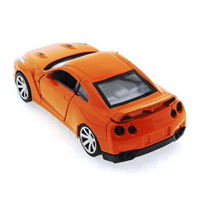 Diecast Sesli Işıklı Arabalar - Turuncu