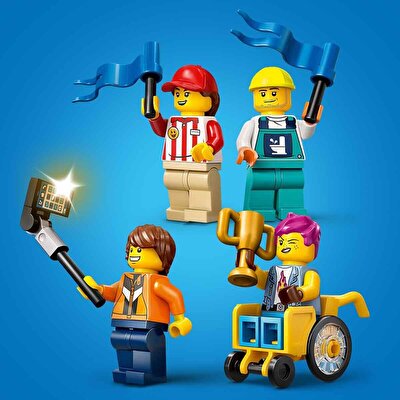 LEGO City Senin Kuralların: Yarış Arabası Rampa Parçası 60460