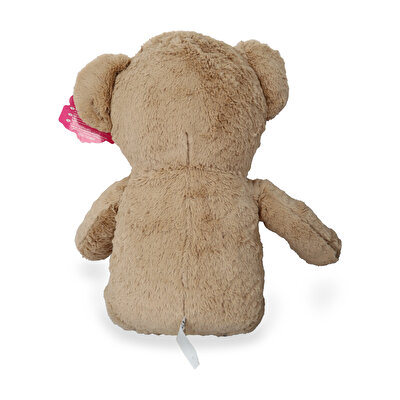 Büyük Kurdeleli Kahverengi Ayı 80 Cm