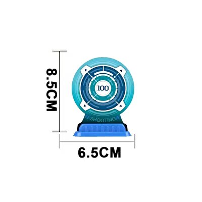 Üflemeli Atış Dart Seti