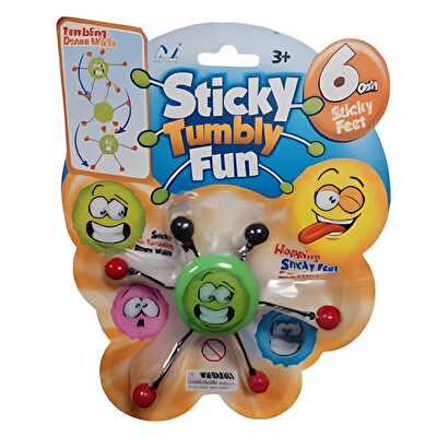 Sticky Tumbly Fun Yapışkan Takla Atan Çılgın Yapışkanlar