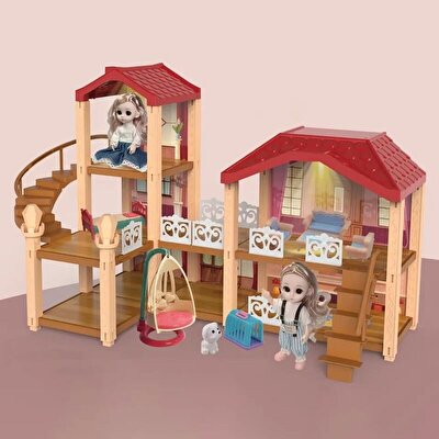 Kutulu Kurmalı Maket Ev Seti