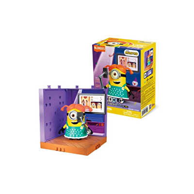 Blokees Minion preCOOL Celebration Party Serisi Figür Yapım Seti Carl the Streamer