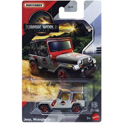 Matchbox Jurassi̇c World Model Araçlar Jeep Wrangler (#18) JGL00