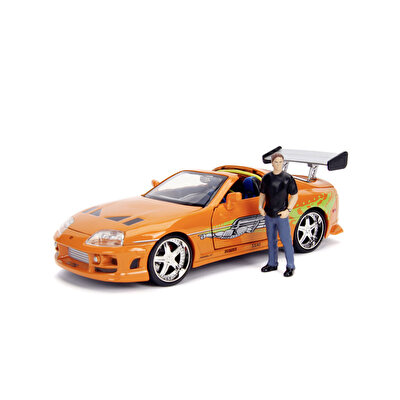 Jada 1:24 Ölçekli Araba Fast & Furious 1995 Toyota Supra Brian O'Connor