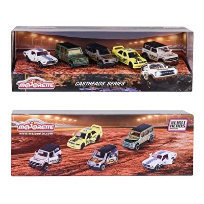 Majorette CastHeads Serisi 5'li Koleksiyon Paketi