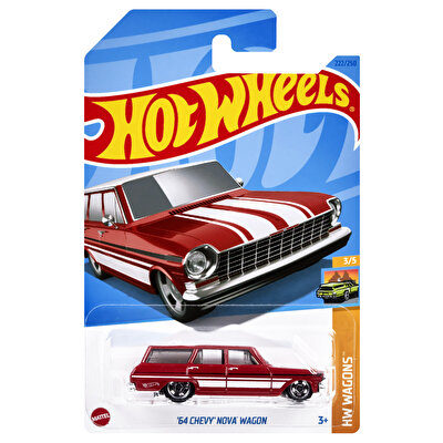 Hot Wheels Tekli Arabalar 64 Chevy Nova Wagon HKH70