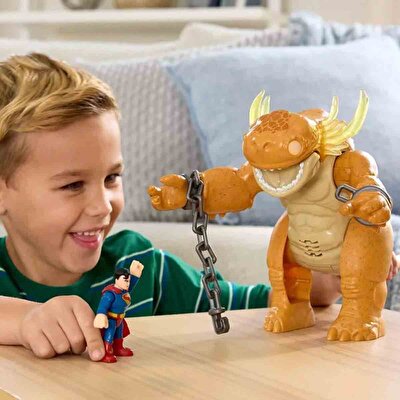 Imaginext Sesli ve Işıklı Superman Aksiyon Figürü Oyun Seti JDL07