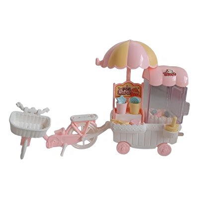 Bay Dreamy Mini Tavşan Bisiklet Yemek Standı Seti