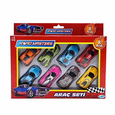 Road Masters Seki̇zli̇ Araç Seti̇