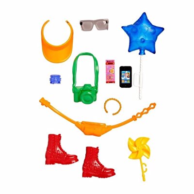 Barbie'nin Moda Aksesuarları Paketi Fotoğraf makineli HJT27