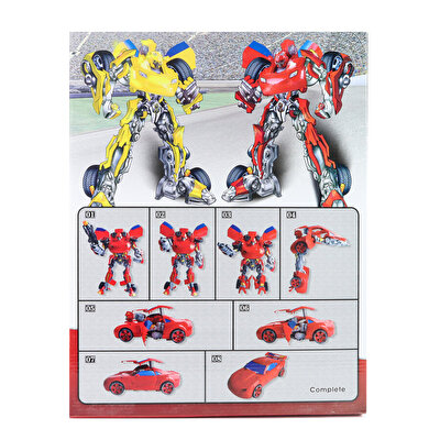 Dev Transformer Müzikli Set Sarı