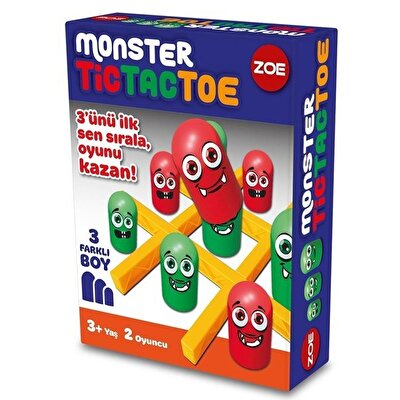 Zoe Monster Tic Tac Toe