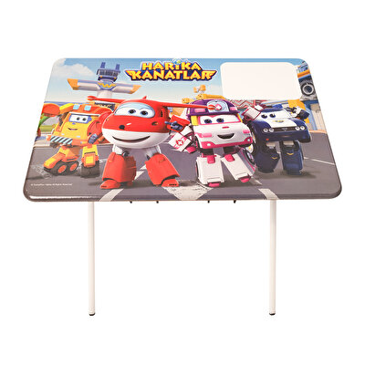 Harika Kanatlar Katlanabilen Masa Sandalye Seti