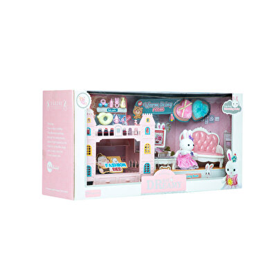 Bay Dreamy Mini Tavşan Eğlenceli Ranza Seti