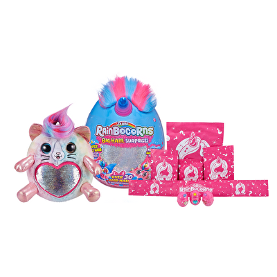Rainbocorns Büyük Saç Sürprizi S1 Pembe Mor