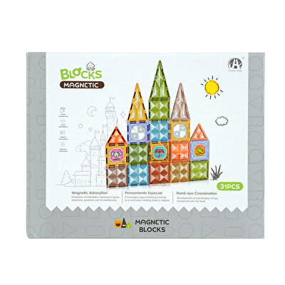 Yıldız Elmas Manyetik Bloklar 31 Parça