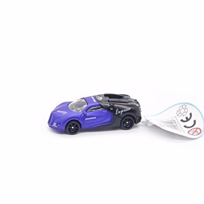 Die Cast Velocity Araba Eflatun Siyah