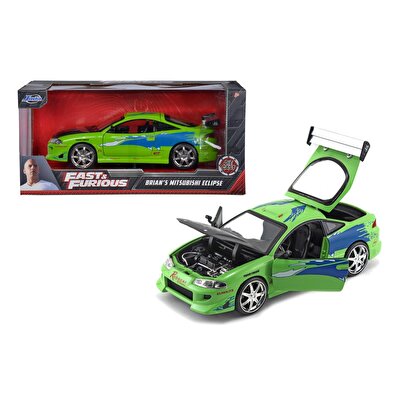 Jada Fast & Furi̇ous 1:32 Ölçekli Araba Brian's Mitsubishi Clipse