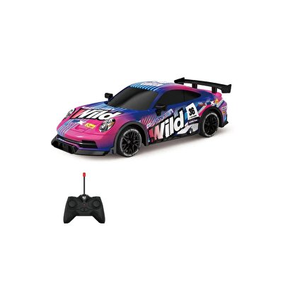 1:18 Wild Kumandalı Full Fonksi̇yon Işıklı Araba Pembe Mor