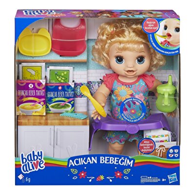 Baby Alive Acıkan Bebeğim Sarışın E4894