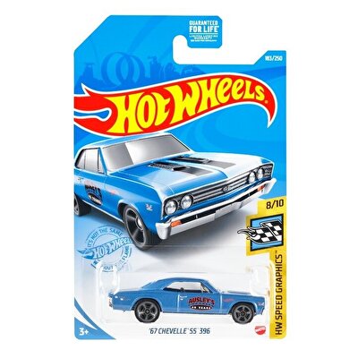 Hot Wheels Tekli Araba 67' Chevelle SS 396 GRY43