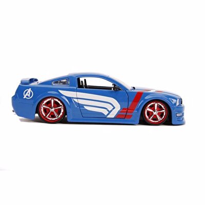 Marvel Captain America 2006 Ford Mustang Gt 1:24