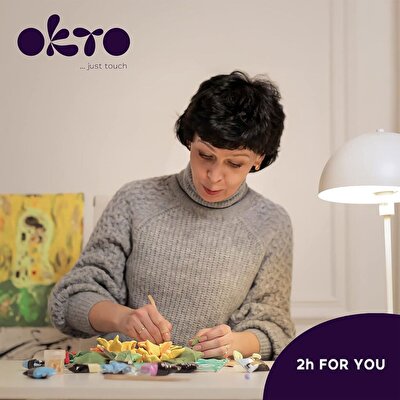 OKTO Flower Beds in Holland 3D Duyusal Sanat Seti