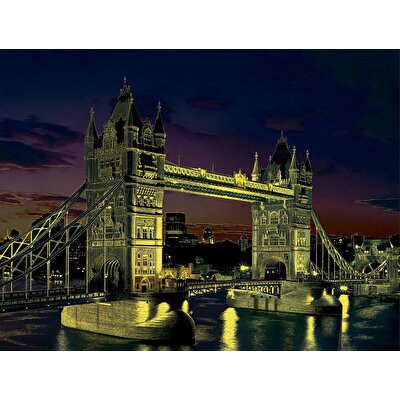 Educa Puzzle 1000 Parça Tower Bridge Neon