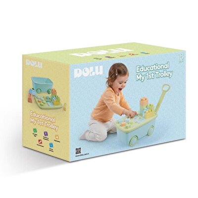 Dolu Oyuncak Eğitici İlk Çek Çek Aracım